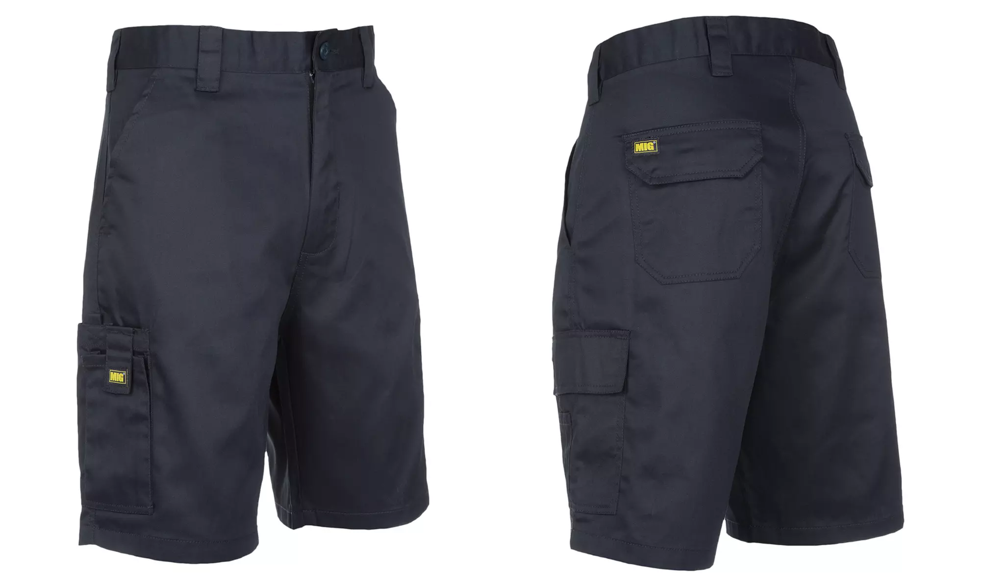 MIG Men’s Multi-Pocket Cargo Work Trousers - 210gsm