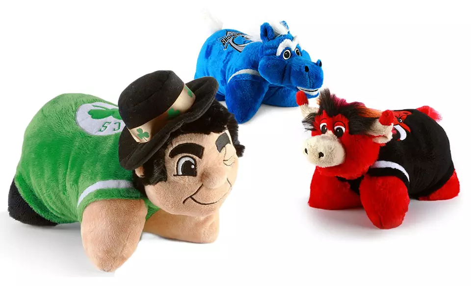 ﻿NBA Mini Pillow Pets. Multiple Teams Available. Free Returns.   - Primary Image
