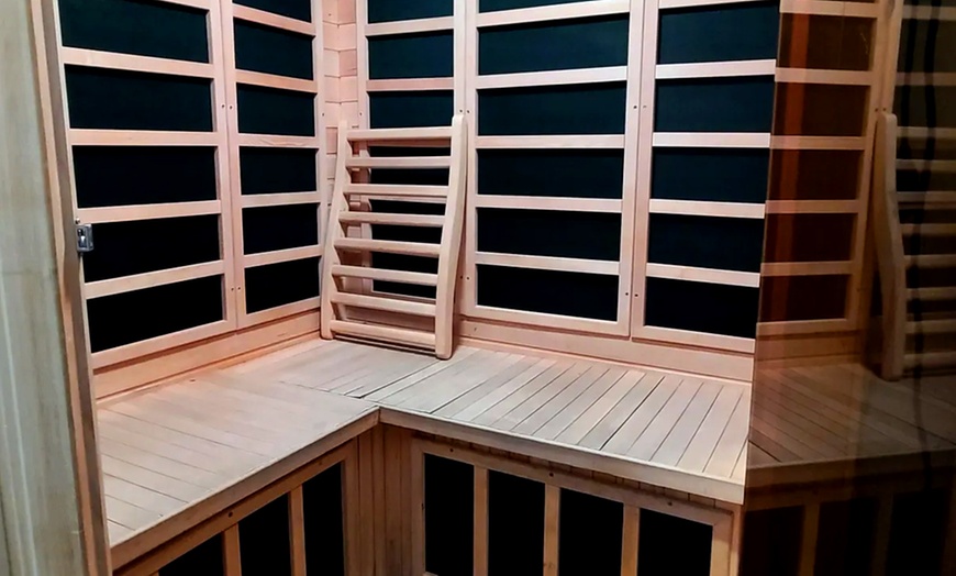Image 1: One, Five or Ten Soothing Infrared Sauna Sessions for Relaxation