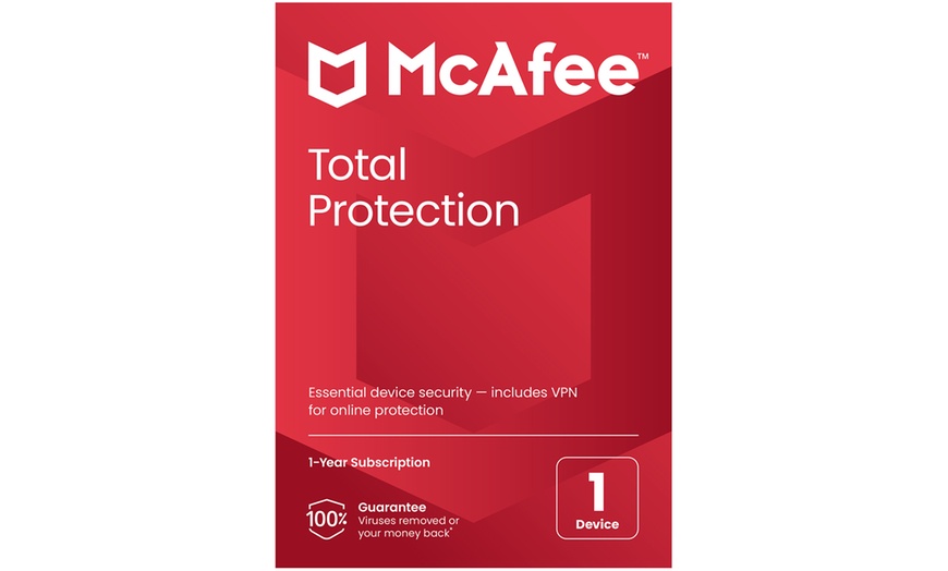 Image 2: McAfee Total Protection for 1, 3 or 5 Years Devices