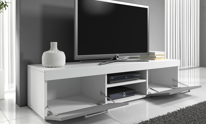 Image 3: Mambo Gloss TV Cabinet