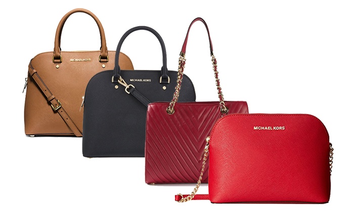 are michael kors bags genuine leather