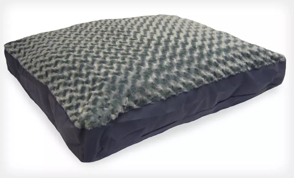 Furhaven Deluxe Gusseted Pet Pillow in Cream or Gray (Up to 42% Off). Two Sizes Available. Free Shipping and Returns. - Second Medium