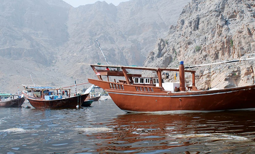 Image 1: Khasab Dhow Cruise