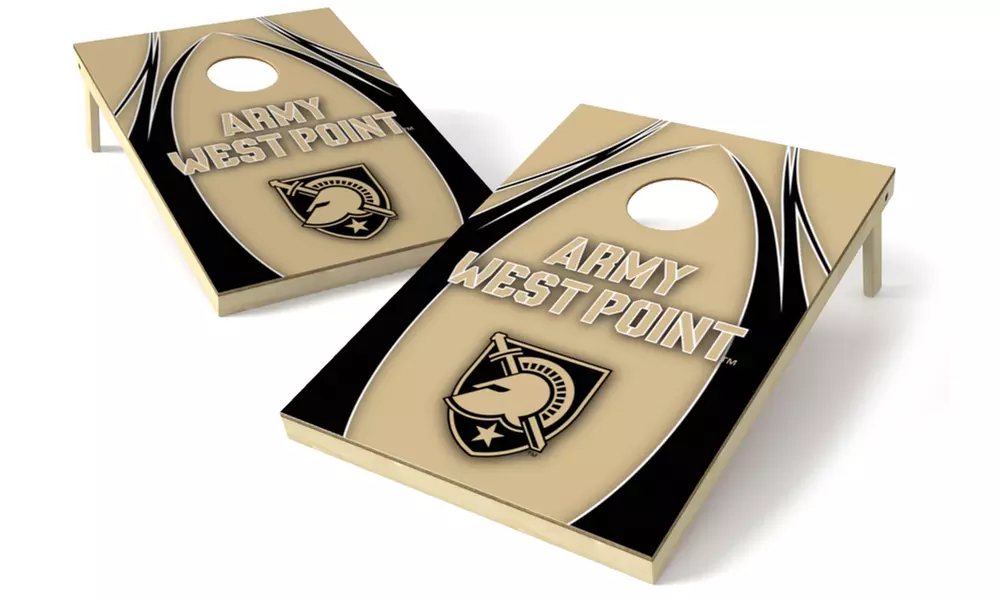 Wild Sports NCAA 2' x 3' Tailgate Toss Platinum V-Logo Game - Second Medium