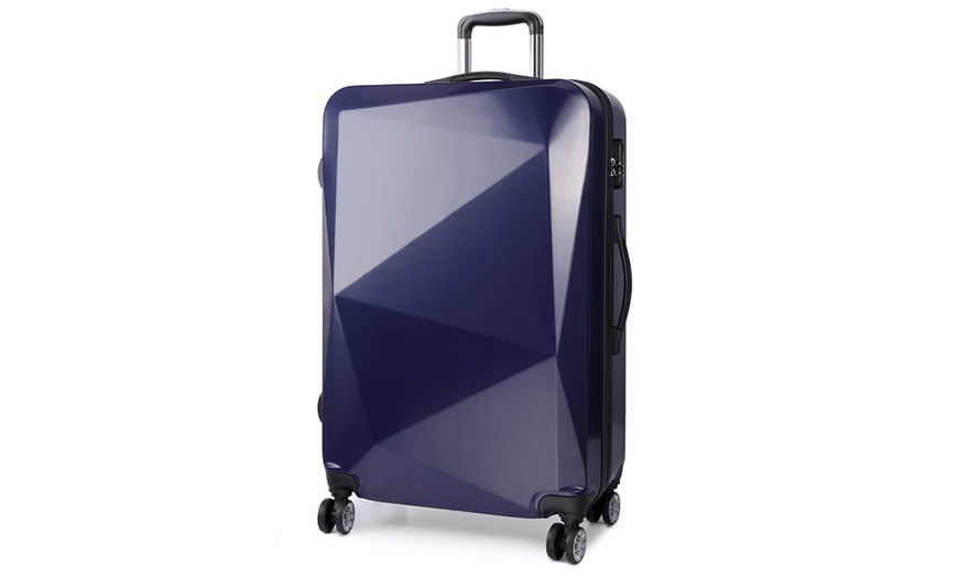 Image 9: Diamond-Shaped Suitcase