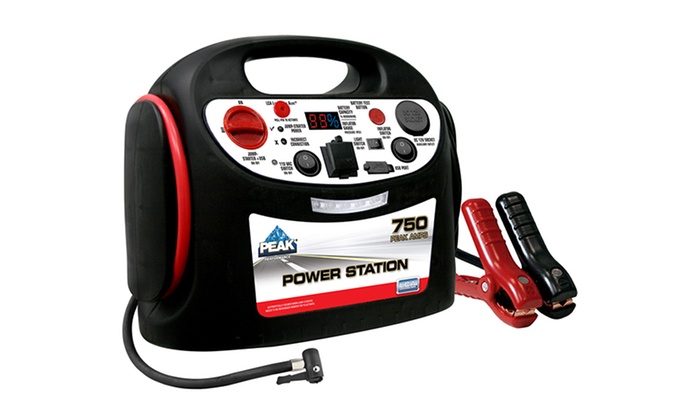 Peak 750-Amp Power Station | Groupon Goods