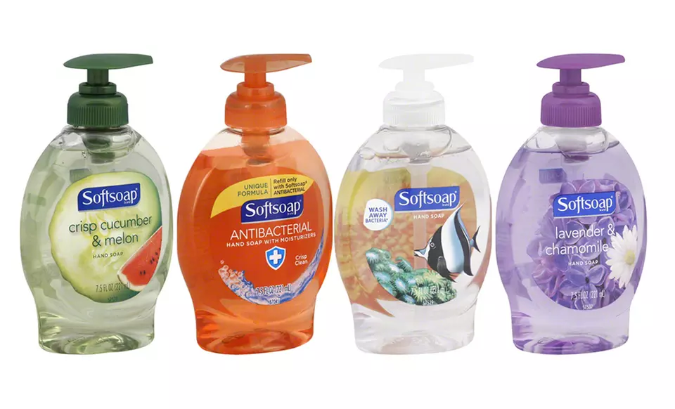 Softsoap Hand Soaps; 6-Pack of 7.5 Fl. Oz. Bottles + 5% Back in Groupon Bucks - Primary Image