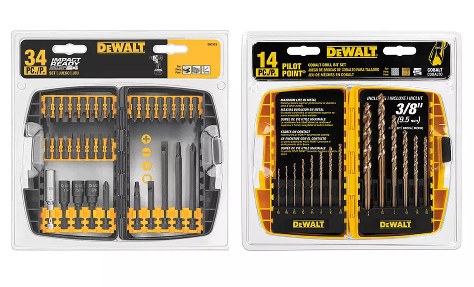 DeWalt Impact Ready Impact Driver Accessories and Drill Bit Set - Primary Image