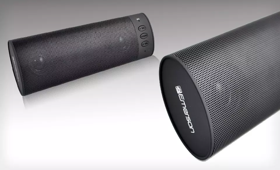 $24.99 for an Emerson Wireless Bluetooth Stereo Speaker ($99.99 List Price). Free Shipping and Free Returns. - Primary Image