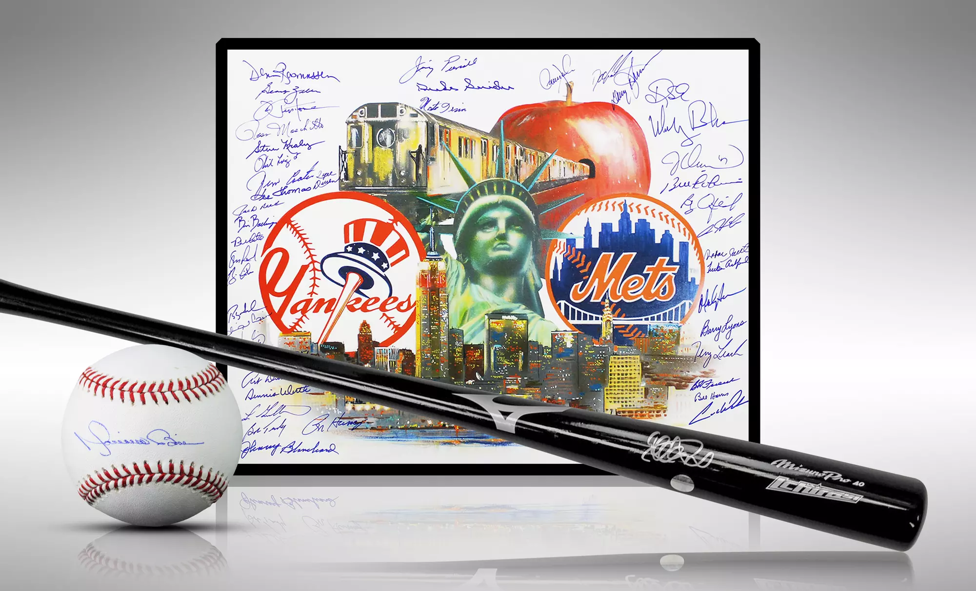 New York Yankees Signed Bats, Balls, and Photos or Cut Signatures from $39.99–$519.99 - Primary Image