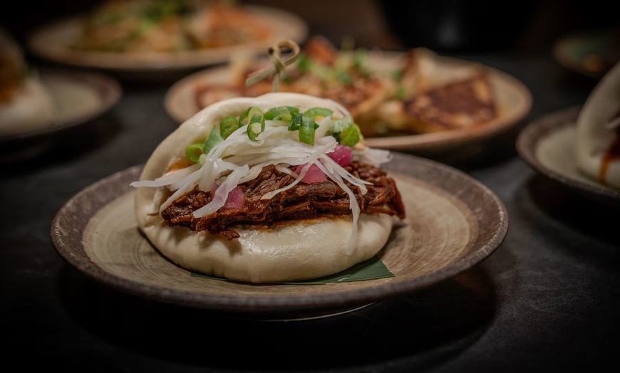 Image 23: Savor Bao Buns, Sides, and Drinks for up to Four!