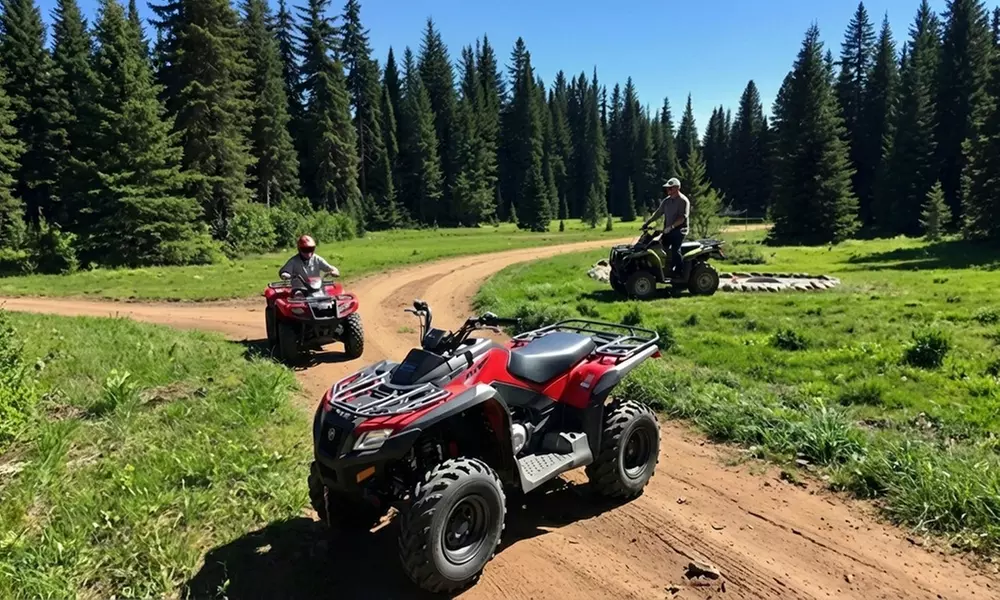 Explore Thrilling ATV Rental Experience for One, Two, or Four Hours
