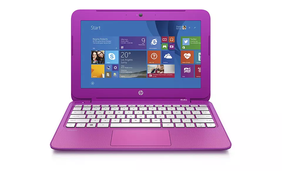 HP Stream 11.6"  Laptop with Intel Celeron N2840 CPU, 2GB RAM, and 32GB SSD (Refurbished)  - Second Medium