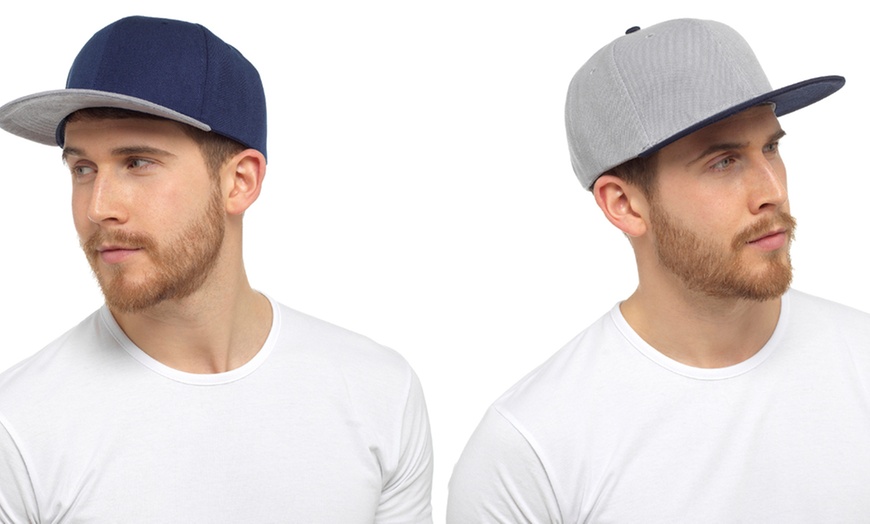 Image 1: Men's Snapback Cap