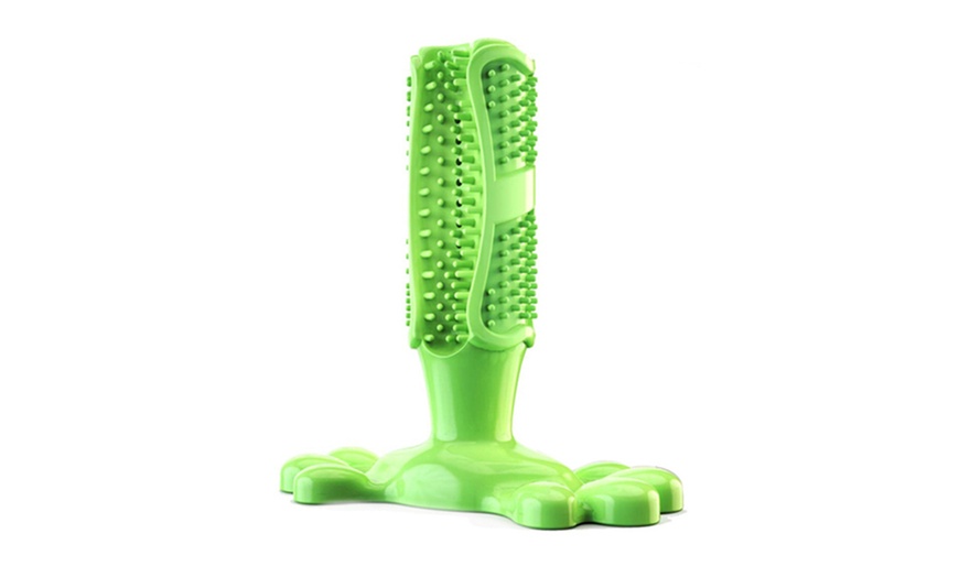 Image 3: Dog Toothbrush Dental Toy