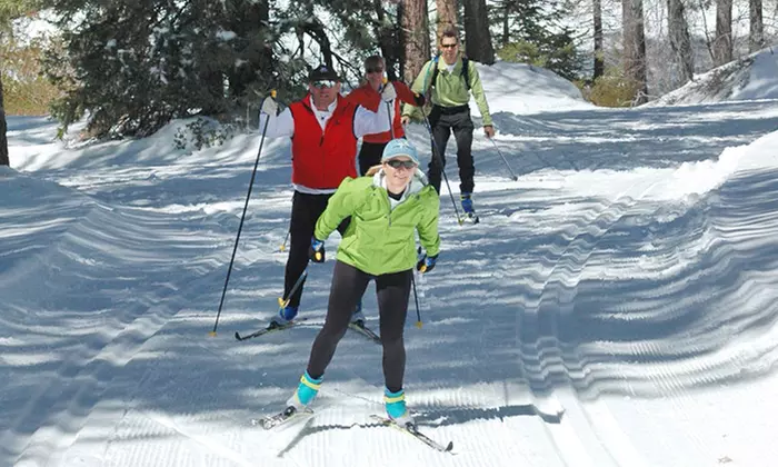Ski and Snowshoe Passes and Rentals for One or Two at Rim Nordic Ski Area (Up to 51% Off) - Primary Image