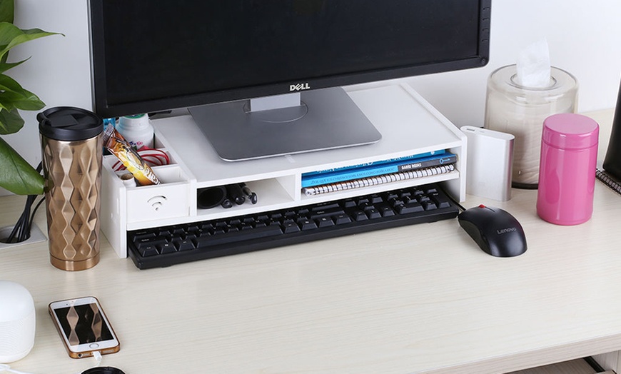 Image 2: Computer Monitor Stand