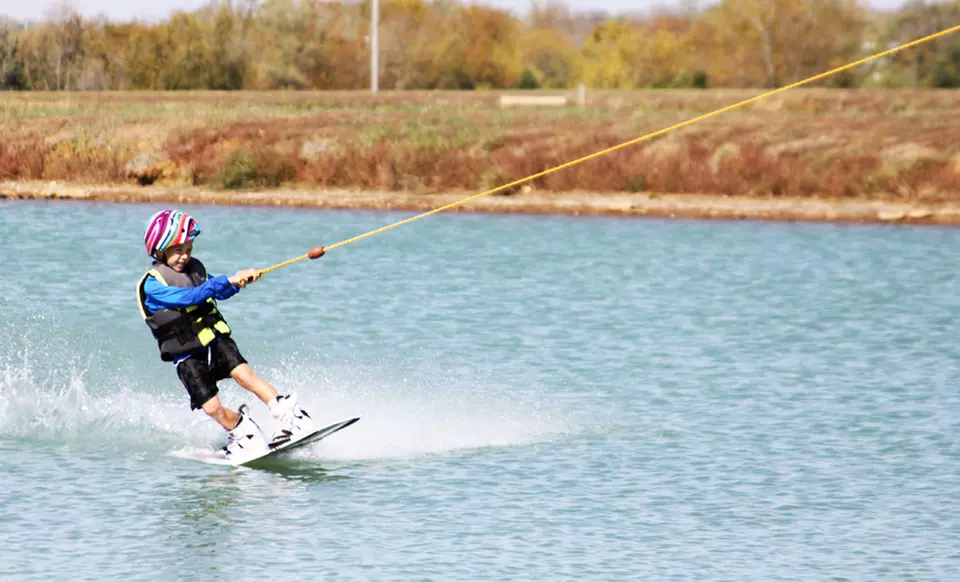 Four Days of Wakeboarding Summer Day Camp for One or Two Kids at Quest ATX (Up to 48% Off) - Primary Image