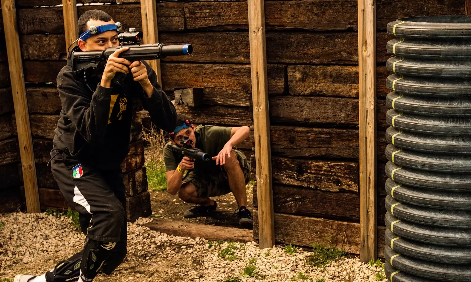 Two Hours of Outdoor Laser Tag for Two, Four, or Eight at CMP Tactical Lazer Tag – Lake Geneva (Up to 61% Off)  - Primary Image