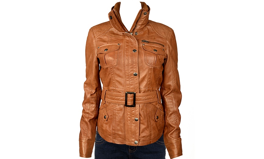 Image 3: Ladies’ Woodland Leather Jackets