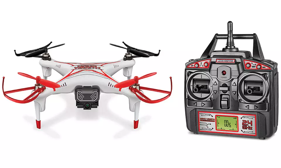 Nano Wraith 2.4GHz 4.5-Channel RC Camera Spy Drone - Primary Image