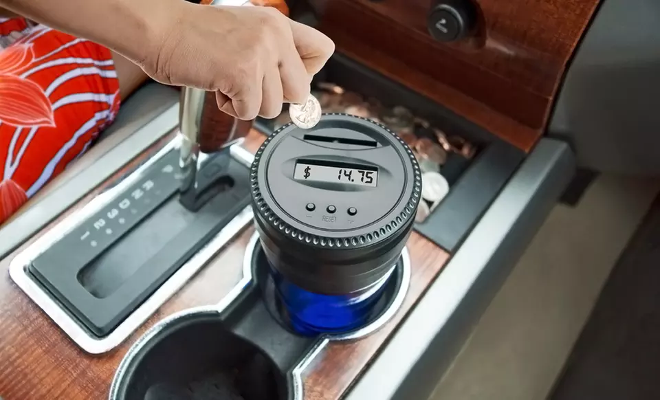 The Grande Coin-Counting Cup Bank - Primary Image