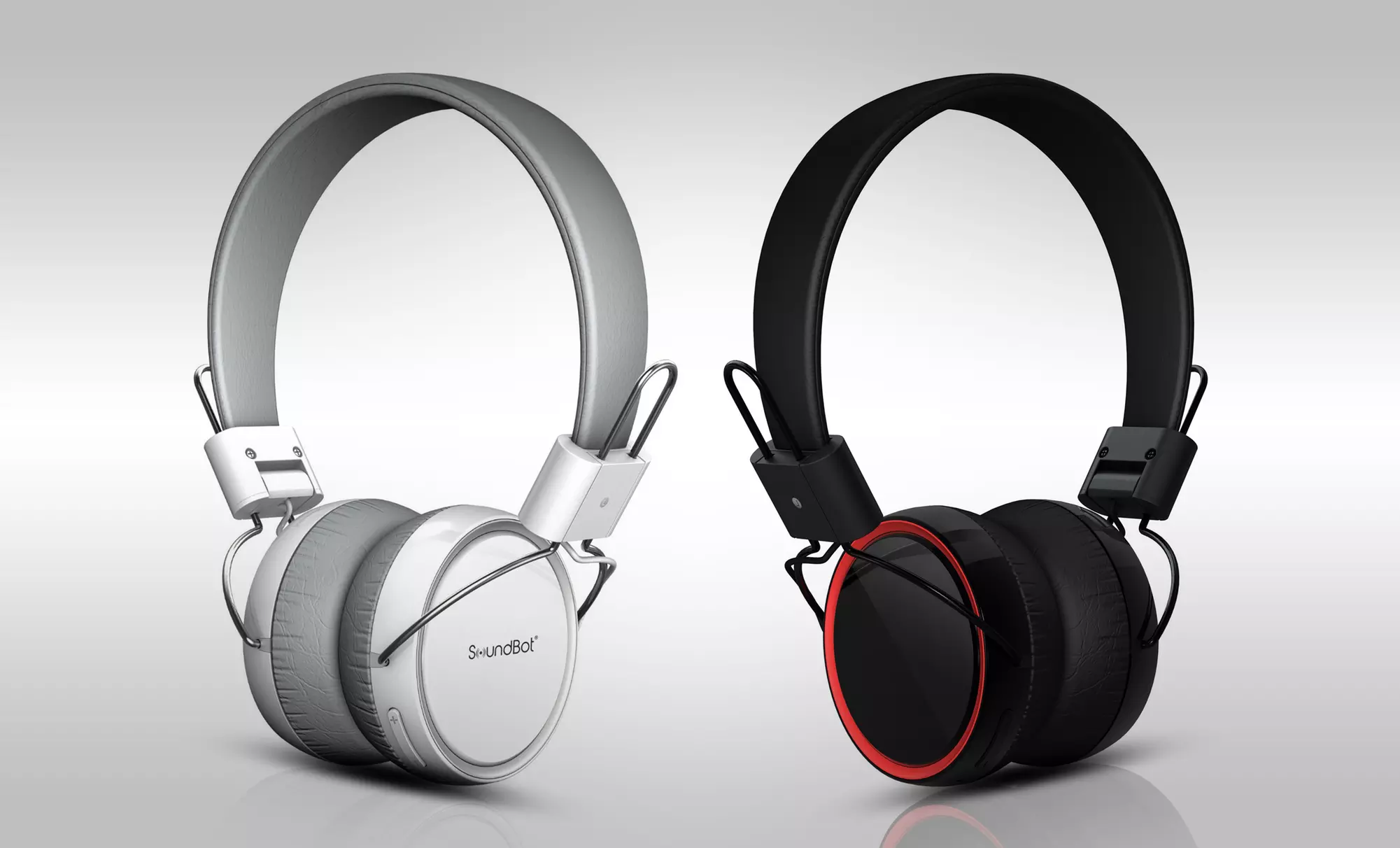 SoundBot HD Bluetooth Wireless Headphones with Microphone and Smart Sensory Touch Controls - Primary Image