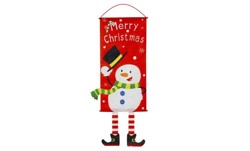 Image 19: Merry Christmas Hanging Banner