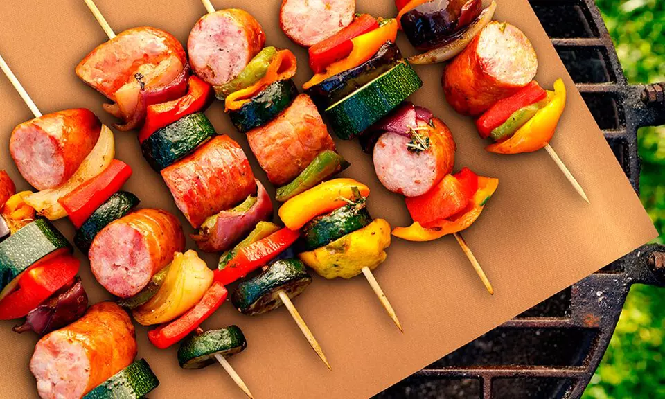 Copper-Infused Grill and Bake Mat (2-Pack) - Second Medium