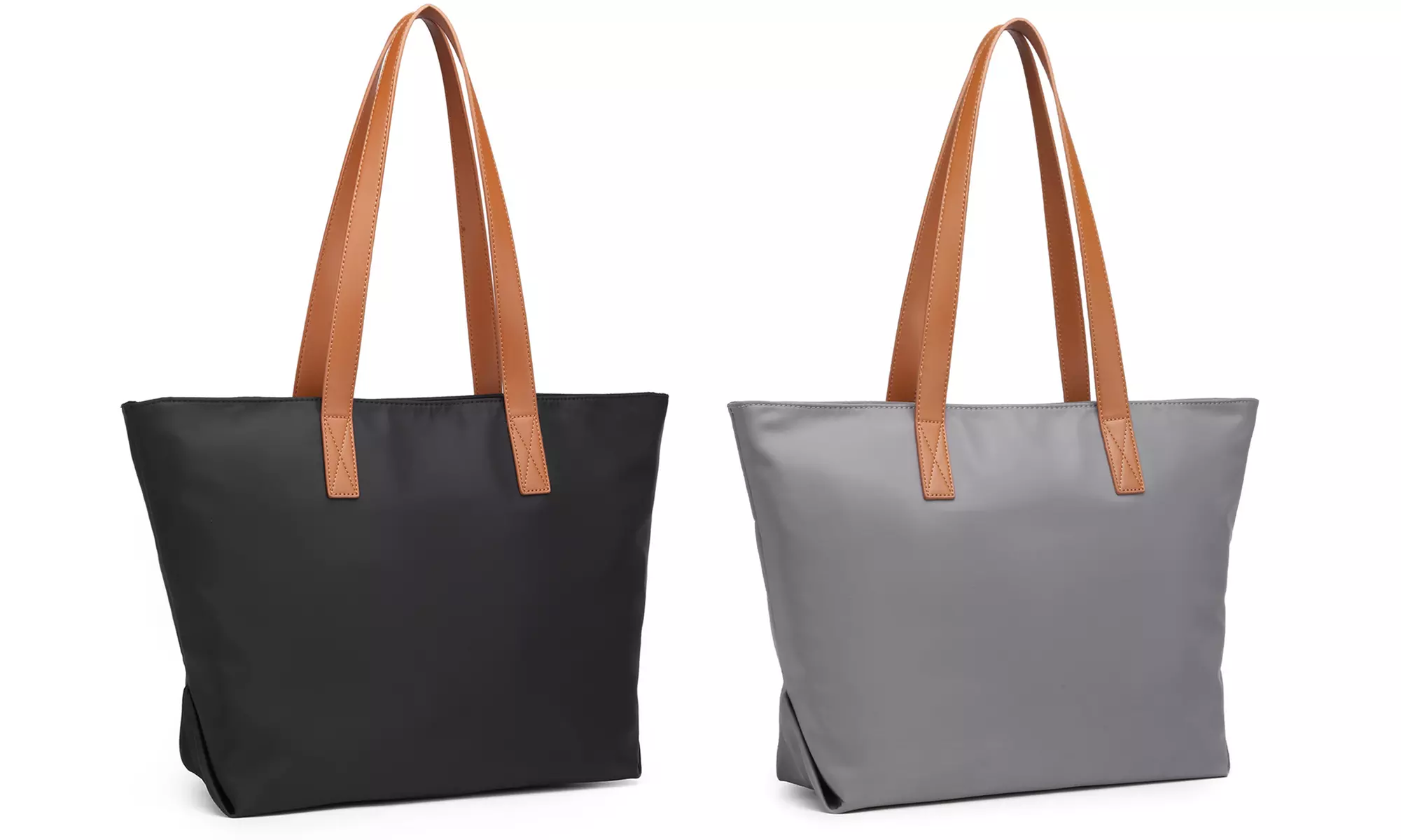 Borsa a spalla da donna in nylon, disponibile in 2 colori - Primary Image
