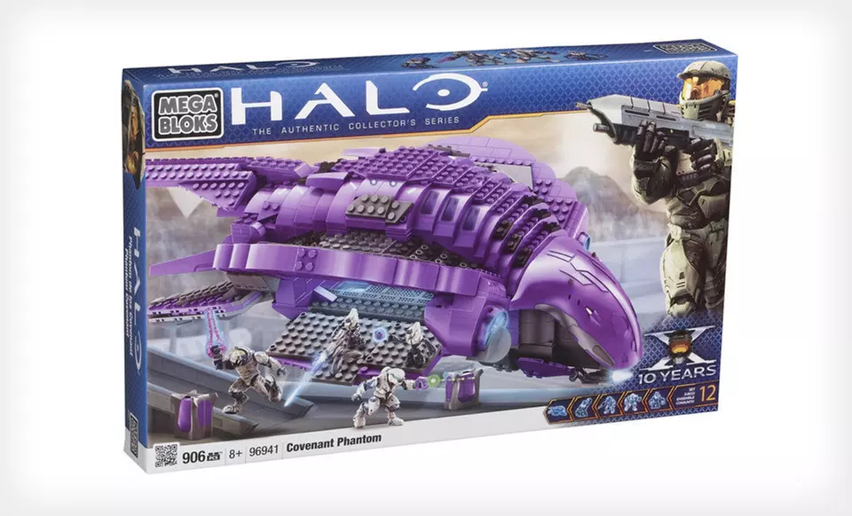 $15.99 for a Mega Bloks Buildable Halo Covenant Phantom Aircraft ($79.99 List Price). Free Shipping. - Primary Image