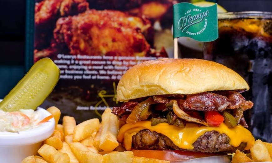 Image 7: Food and Drinks at O'Learys Restaurant