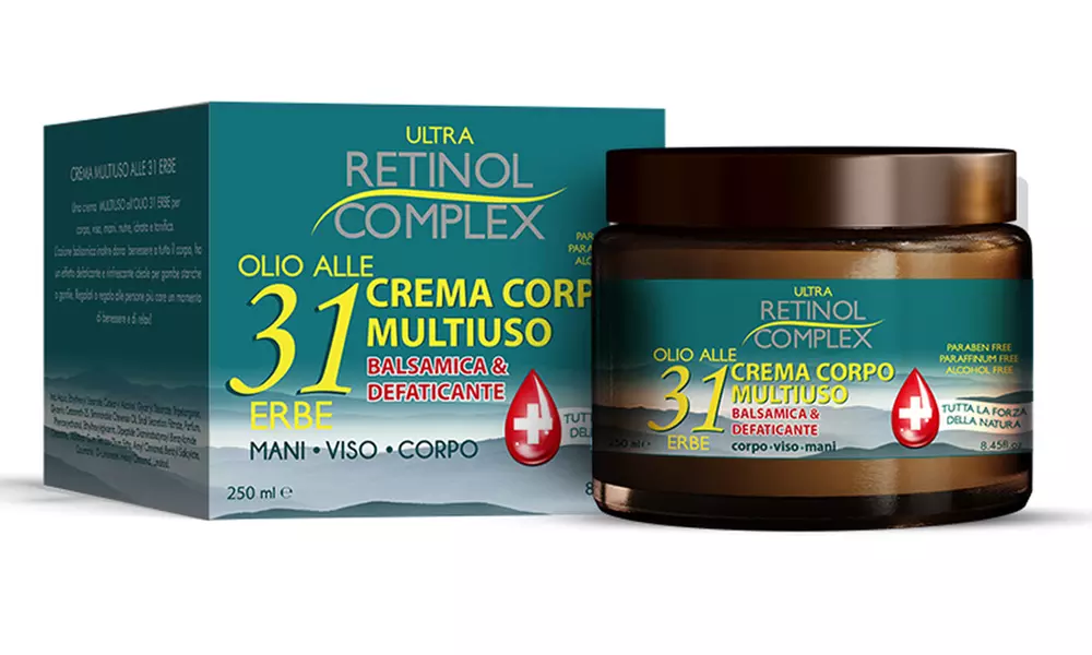 Scrub corpo e crema multiuso Olio 31 250 ml