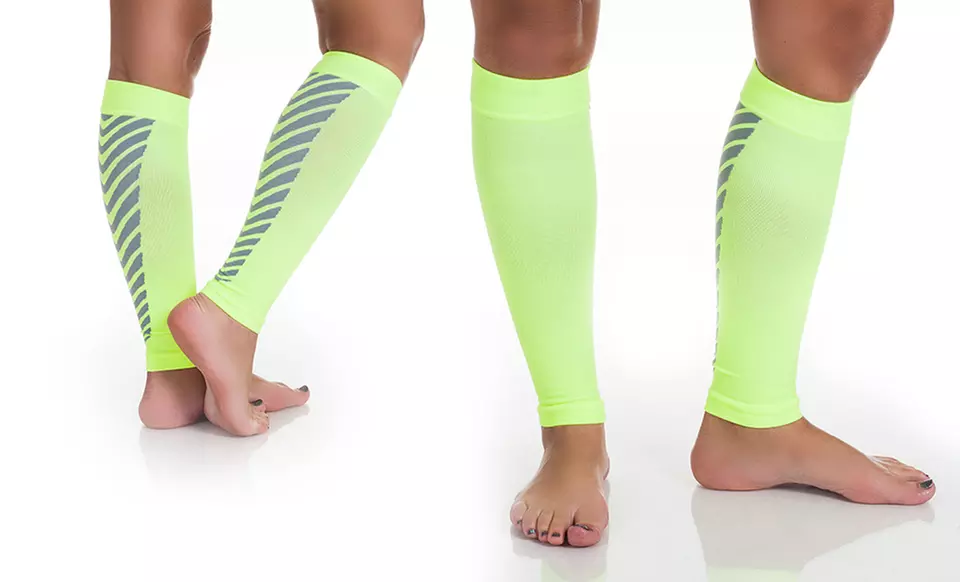 Pair of Calf Compression Sleeves by Remedy - Second Medium