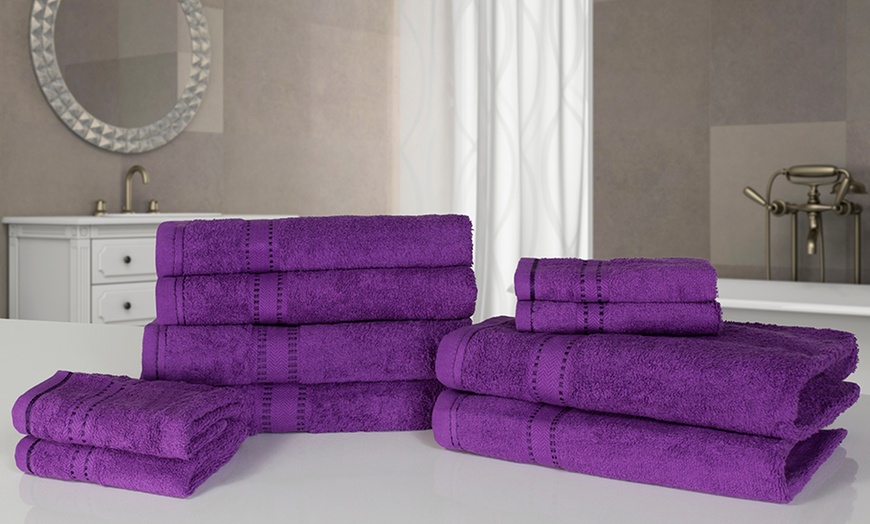 Image 9: 10-Piece Egyptian Cotton Towel