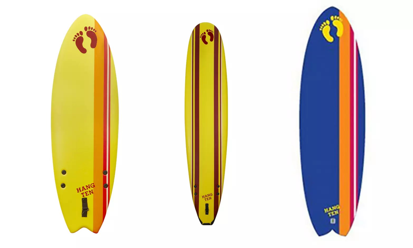 Hang Ten Soft Top Surf Board - Primary Image