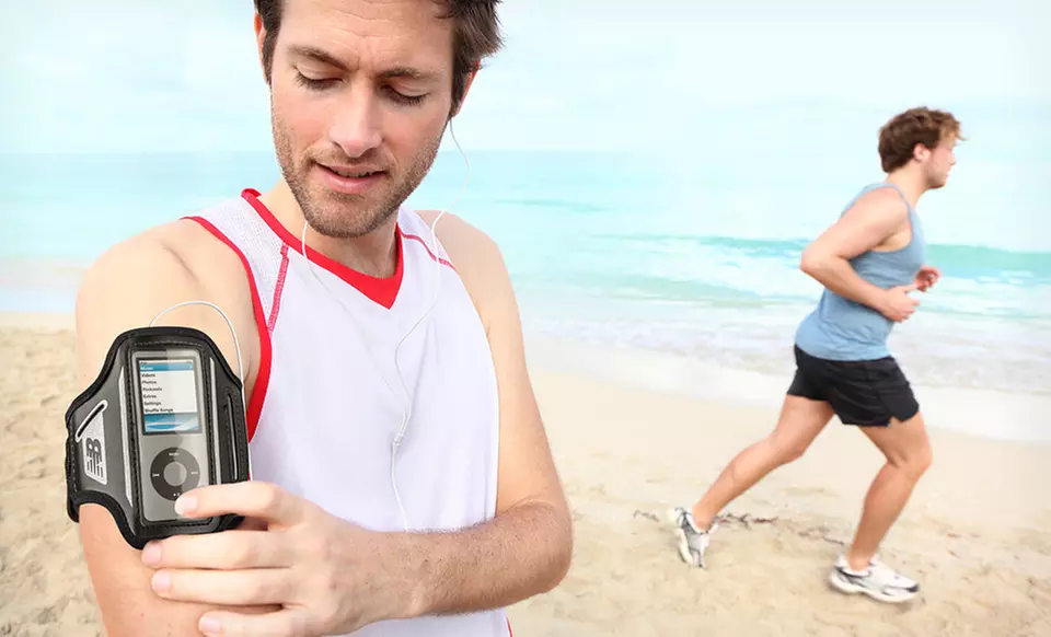 $4.99 for a New Balance iPod nano Armband ($20 List Price). Free Returns. - Primary Image