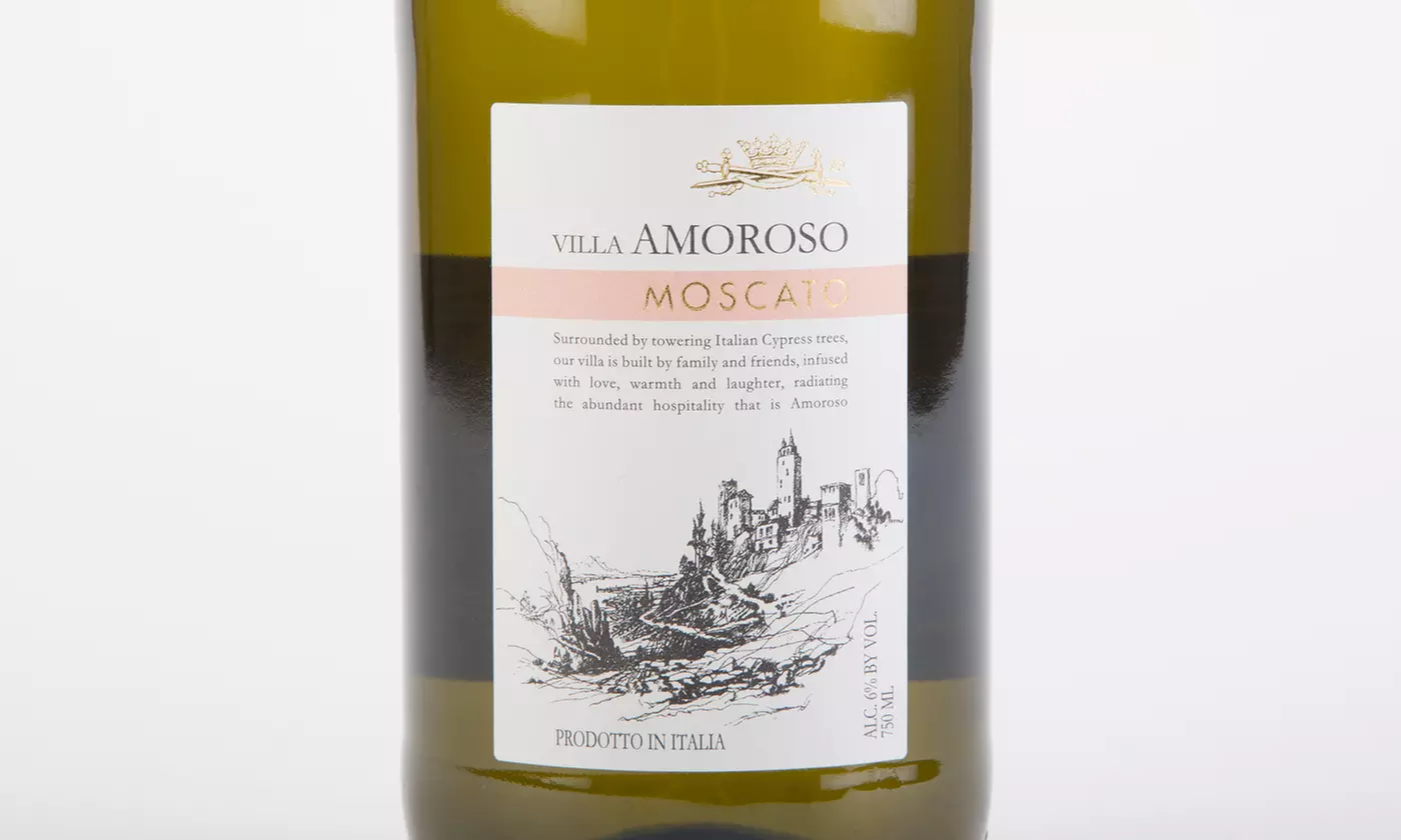 Four Bottles of Award-Winning Villa Amoroso Moscato from Barclays Wine (48% Off)  - Second Medium