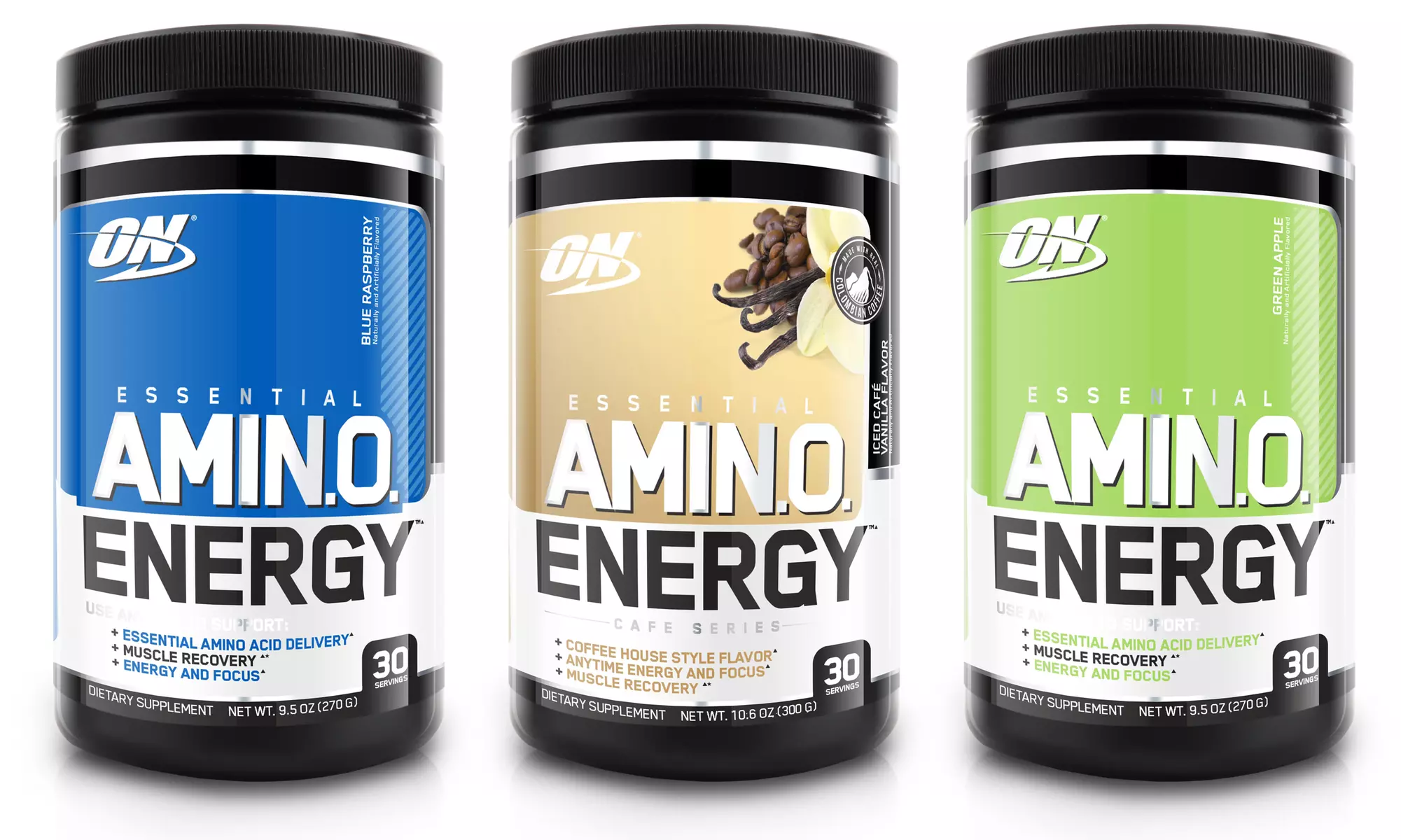 Optimum Nutrition Amino Energy Supplement (2-Pack; 30 Servings) - Primary Image
