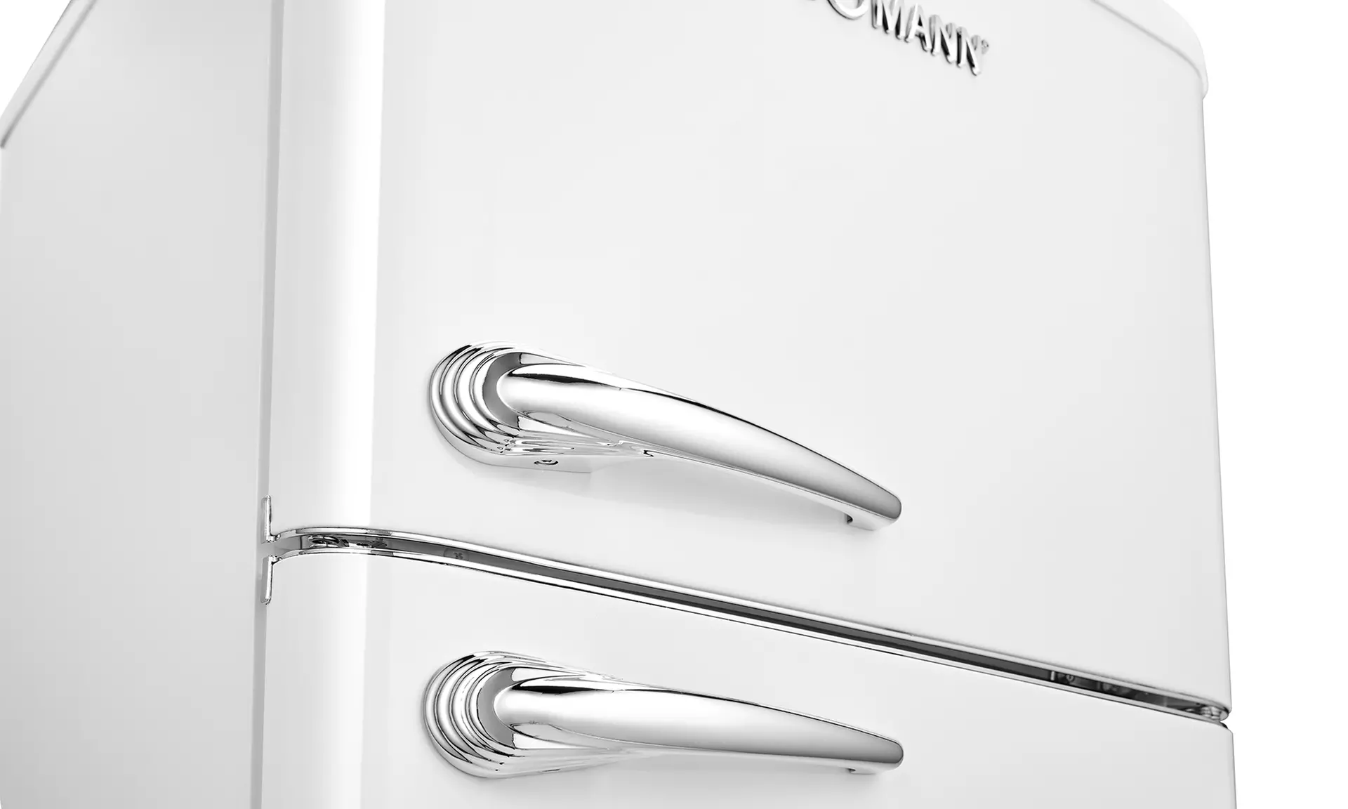 Réfrigérateur et congélateur style rétro Bomann 208 L