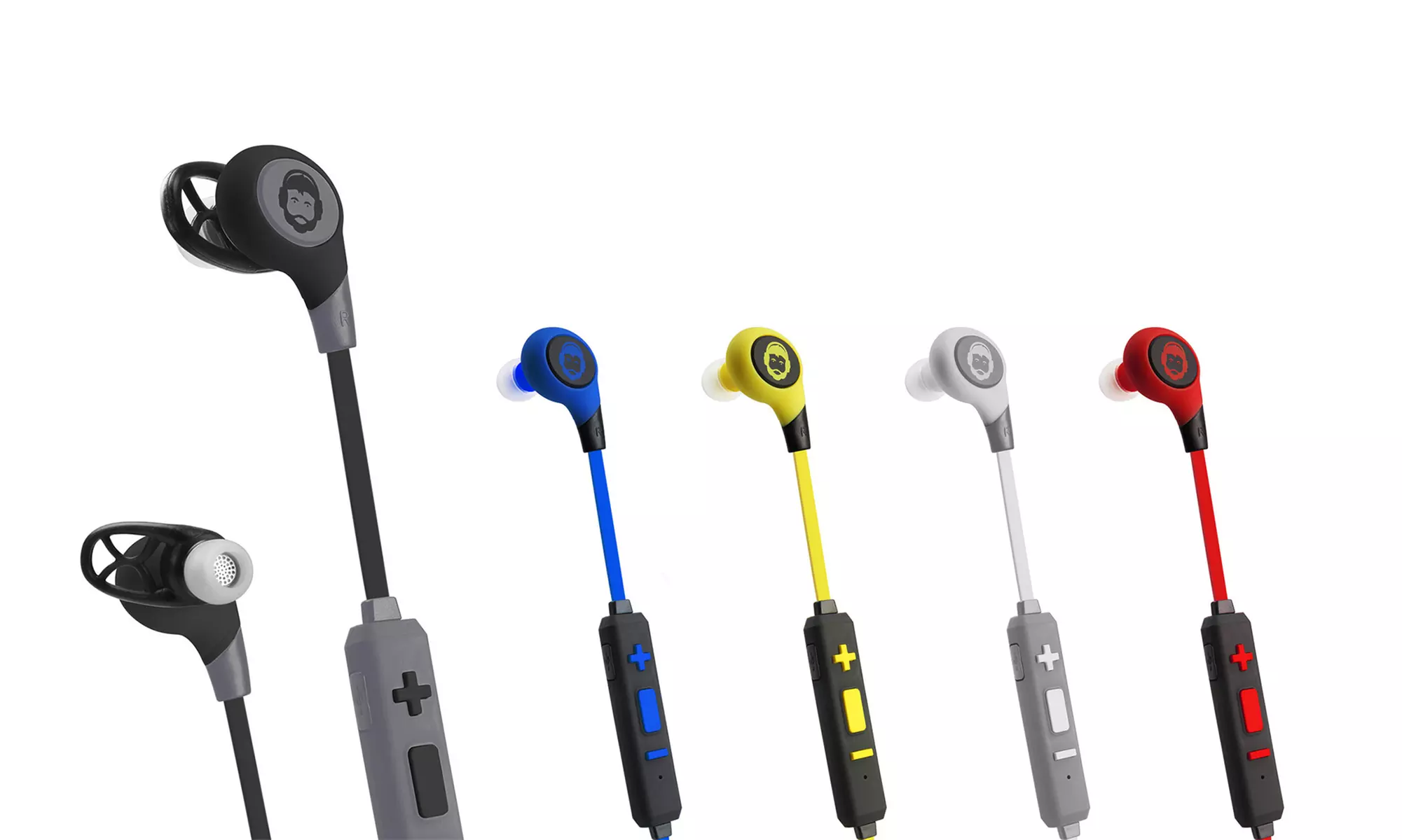 BKHC BK Sport Bluetooth 4.0 Stereo Tangle-Free Earbuds with Built-in Mic   - Primary Image