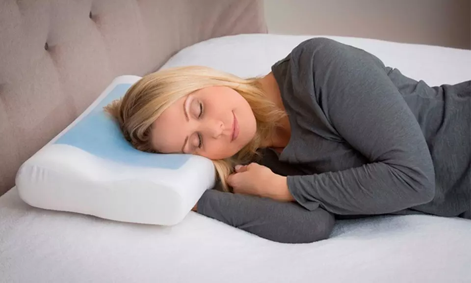 1 ou 2 oreillers avec gel thermosensible et mousse à mémoire de forme - Primary Image