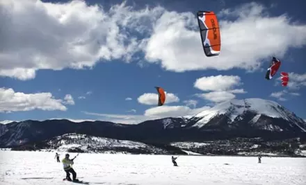 Snowkiting Lesson for One or Two or Full-Day Snowkite Rental at Colorado Kite Force (Up to 51% Off) - Primary Image