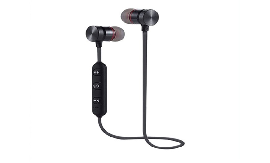 Image 5: Sports Neck-Mounted Bluetooth Wireless Headset