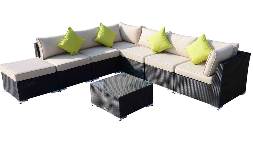 Image 8: Outsunny Garden Furniture Set