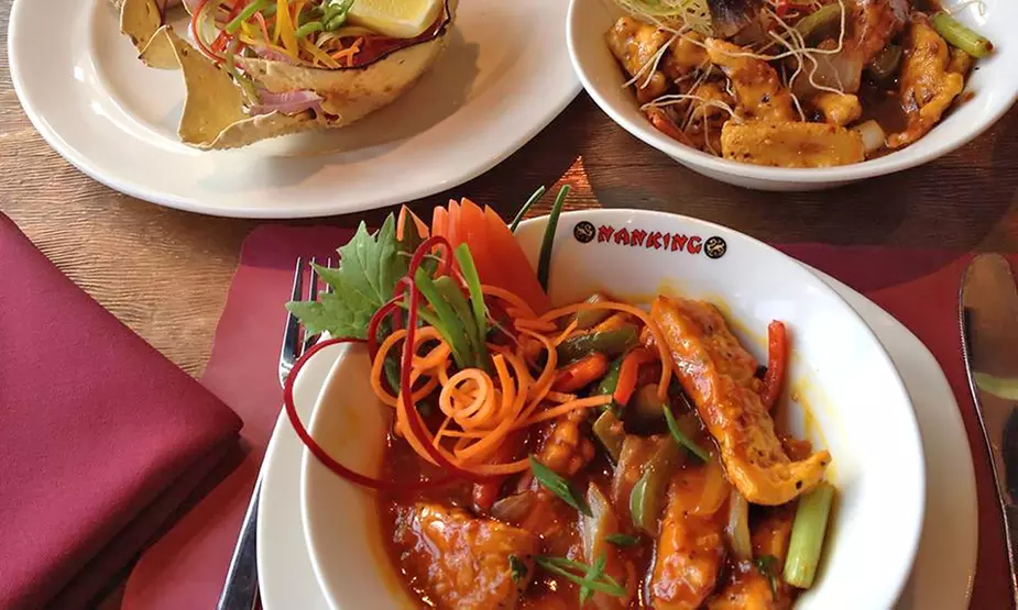 Dinner Package for Two or Four or $20 for $40 Worth of Chinese, Indian or Thai Food at Nanking (Up to 52% Off) - Primary Image
