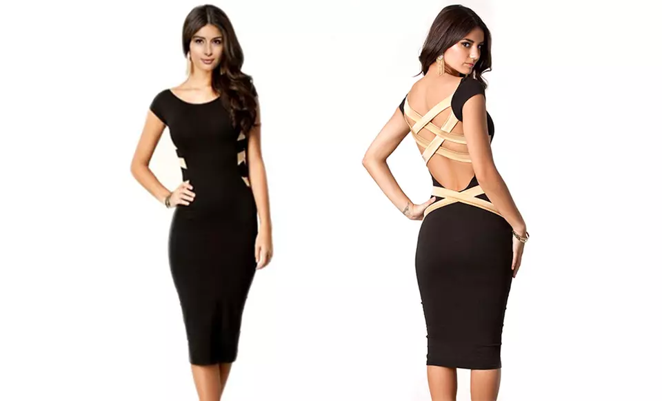 Jade & Juliet, and Eva, Madison, Stacy Women's Dresses - Second Medium