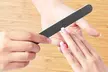 Large Nail File Black Emery Boards 10-Pack - Second Medium