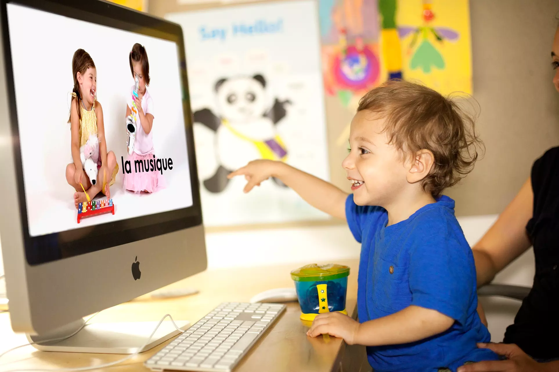 Little Pim Children's Language Learning DVD Set with Plush Toy - Primary Image